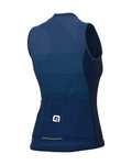 ALÉ Cycling sleeveless jersey - SOLID LEVEL LADY - blue