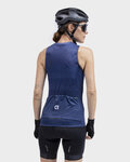 ALÉ Cycling sleeveless jersey - SOLID LEVEL LADY - blue