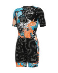 ALÉ Cycling skinsuit - TRIATHLON OCEAN - orange