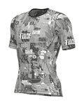 ALÉ Cycling short sleeve t-shirt - INTIMO BREAK - grey