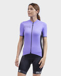 ALÉ Cycling sleeveless jersey - SOLID COLOR BLOCK LADY - purple