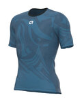 ALÉ Cycling short sleeve t-shirt - INTIMO ETESIA - blue