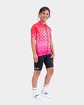 ALÉ Cycling short sleeve jersey - BUBBLE - red/pink