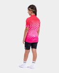 ALÉ Cycling short sleeve jersey - BUBBLE - red/pink