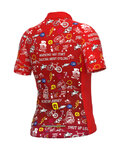 ALÉ Cycling short sleeve jersey - VIBES - red