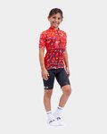 ALÉ Cycling short sleeve jersey - VIBES - red