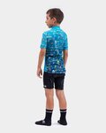 ALÉ Cycling short sleeve jersey - VIBES - turquoise