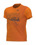ALÉ Cycling short sleeve jersey - OFF ROAD - GRAVEL AWAY - orange