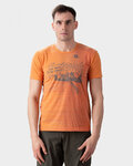 ALÉ Cycling short sleeve jersey - OFF ROAD - GRAVEL AWAY - orange