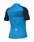 ALÉ Cycling short sleeve jersey - LOGO - light blue