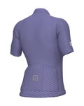 ALÉ Cycling short sleeve jersey - ZIG ZAG PR-S - purple