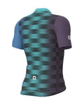 ALÉ Cycling short sleeve jersey - DINAMICA PRAGMA - blue/green