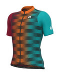ALÉ Cycling short sleeve jersey - DINAMICA PRAGMA - orange