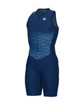ALÉ Cycling skinsuit - DIVE TRIATHLON - blue