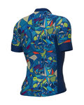 ALÉ Cycling short sleeve jersey - OVER PRAGMA - blue