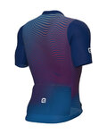 ALÉ Cycling short sleeve jersey - ONDA PR-E - blue