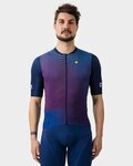 ALÉ Cycling short sleeve jersey - ONDA PR-E - blue