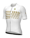 ALÉ Cycling short sleeve jersey - PLAY PR-E - white