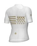 ALÉ Cycling short sleeve jersey - PLAY PR-E - white