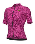 ALÉ Cycling short sleeve jersey - PAPILLON PR-E - pink
