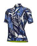 ALÉ Cycling short sleeve jersey - LEAF PR-S - blue