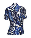 ALÉ Cycling short sleeve jersey - LEAF PR-S - blue