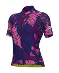 ALÉ Cycling short sleeve jersey - LEAF PR-S - pink