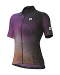 ALÉ Cycling short sleeve jersey - CIRCUS PRAGMA - purple