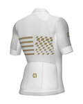 ALÉ Cycling short sleeve jersey - PLAY PR-E - white
