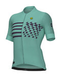 ALÉ Cycling short sleeve jersey - PLAY PR-E - blue/green