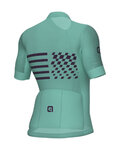 ALÉ Cycling short sleeve jersey - PLAY PR-E - blue/green
