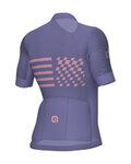 ALÉ Cycling short sleeve jersey - PLAY PR-E - purple