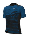 ALÉ Cycling short sleeve jersey - MOUNTAIN OFF ROAD - GRAVEL - light blue