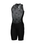 ALÉ Cycling skinsuit - KITE TRIATHLON - grey