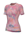ALÉ Cycling short sleeve t-shirt - PAINT INTIMO - pink