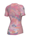 ALÉ Cycling short sleeve t-shirt - PAINT INTIMO - pink