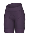 ALÉ Cycling shorts without bib - MAGIC COLOUR PR-E - bordeaux
