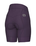 ALÉ Cycling shorts without bib - MAGIC COLOUR PR-E - bordeaux