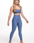ATHLEEYA leggins - ESSENTIAL MATTE - blue