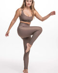 ATHLEEYA leggins - ESSENTIAL MATTE - beige
