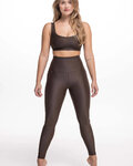 ATHLEEYA leggins - ESSENTIAL MATTE - brown