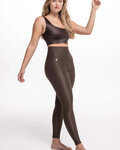 ATHLEEYA leggins - ESSENTIAL MATTE - brown