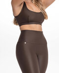 ATHLEEYA leggins - ESSENTIAL MATTE - brown