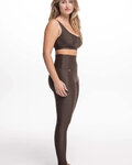 ATHLEEYA leggins - ESSENTIAL MATTE - brown