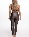 ATHLEEYA leggins - ESSENTIAL SHINE - brown