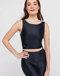 ATHLEEYA top - URBAN TANK - black