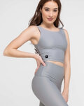 ATHLEEYA top - URBAN TANK - grey