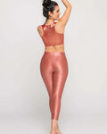 ATHLEEYA leggins - DANCE SHINE - bronze