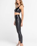 ATHLEEYA leggins - COFFEE SHINE - black