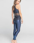 ATHLEEYA leggins - COFFEE SHINE - blue